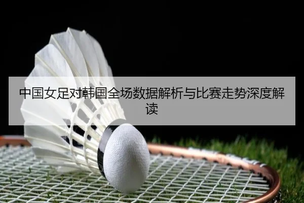 中国女足对韩国全场数据解析与比赛走势深度解读 | huobosports
